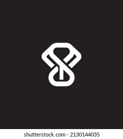 logotipo de la combinación de las letras M Y y S