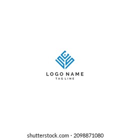 Logo with a combination of letters SCS - CSS, suitable for simple and professional company logos.