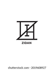 Logo aus der Kombination der Buchstaben Z I D A N