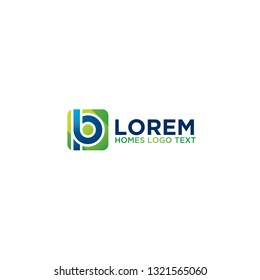 logo combination of p and b 