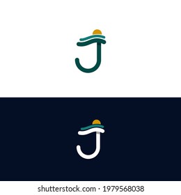 logo combination shape and letter. ready for print and digital