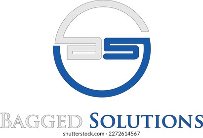 logo combination of two letters together with a circle