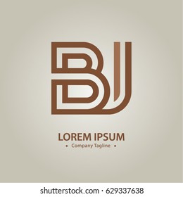 Logo combinations Letter B and I