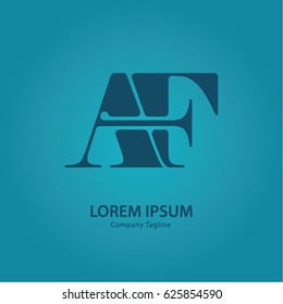 Logo combinations Letter A and F