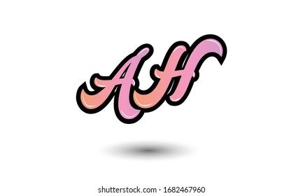 Logo combinations Letter A and H
