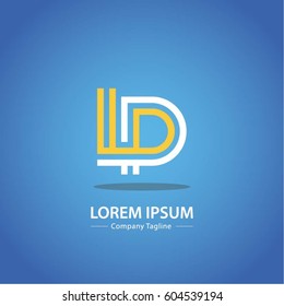 Logo combinations Letter L and P
