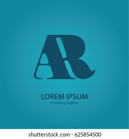 Logo combinations Letter A and R