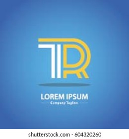 Logo combinations Letter T and R