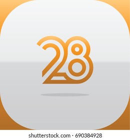 Logo combinations Number 2 and 8