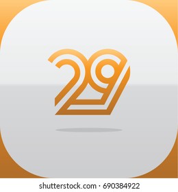 Logo combinations Number 2 and 9