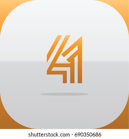 Logo combinations Number 4 and 1