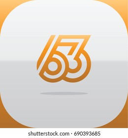 Logo combinations Number 6 and 3