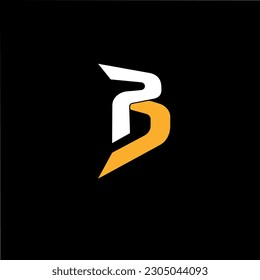 combinación de logotipo P o B o 3 o Pregunta
