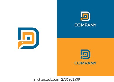 El logotipo combina la letra D y una sutil excavadora