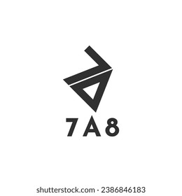 Das Logo kombiniert Zahlen und Buchstaben mit scharfen Winkeln.