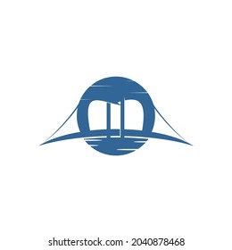 el logotipo combina dientes y puentes