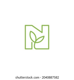 the logo combines two to form the letter n