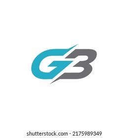 logo combining the letters G and B and electric elements