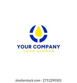 Logo combining a natural gas flame with a gear, symbolizing energy and industry.