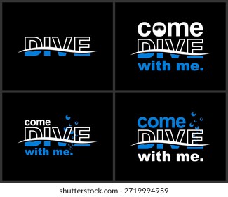 Logo Come Dive With Me