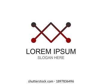 The logo comes from the shape of the thread stitch