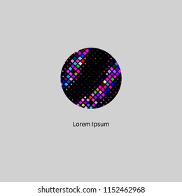 Logo communications, icon telecommunication, networking, sign digital planet, business, character, database. Vector