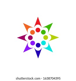 logo Community Icon Vector illustration Design