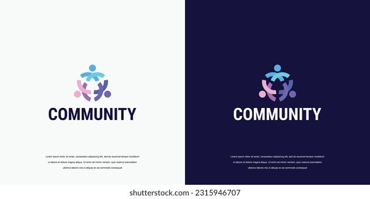 comunidad de logotipos, logotipo de grupos sociales