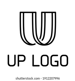 the logo for the company up