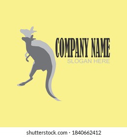 
logo for company about a kangaroo