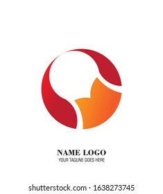 Logo for a company with abstract luxury  design concepts 