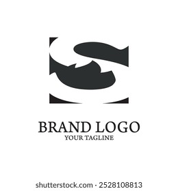 logo for company Brand image Letter S and fire