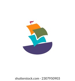 Logo für ein Unternehmen namens Schiff