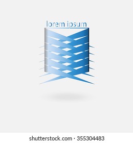 logo for the company, cohesion and protection vector