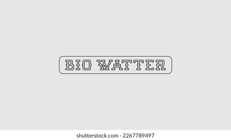logo for a company engaged in the bottled water business
