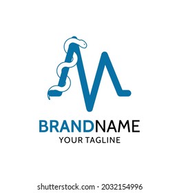 LOGO COMPANY HEALTH SIGN SYMBOL VECTOR LOGOTYPE HEALTHY SHAPE SNACKE LOGO BLUE GOLD LOGO LOVE