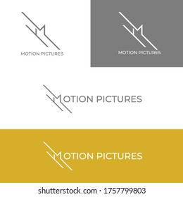 logo company motion pictures letter M