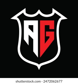 logo company logo on shield illustration