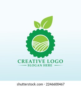 Logo for a company selling farm machinery