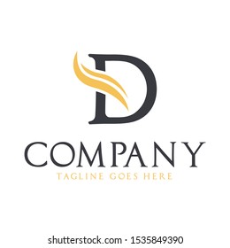 Logo Company Simple Template Design