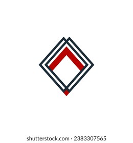 The logo for the company is square and red