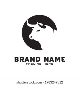 Logo Company, strength, power, Bull vector Illustration 