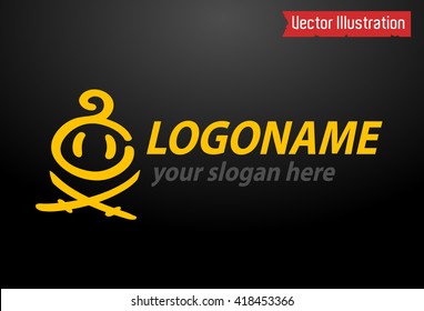 Logo for company IT technology or video games