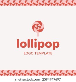 Logo Company Template Candy Shop Lollipop Store