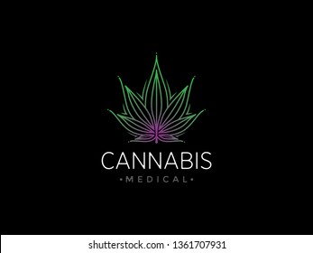 Logo for a company that produces cannabis derived medicine.