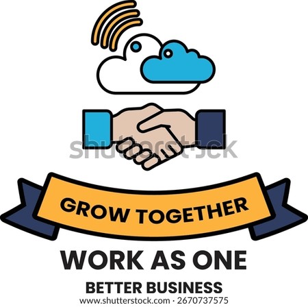 A logo for a company that says 