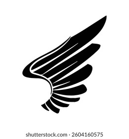 Logo Computer Icons, wing, template, leaf, hand design