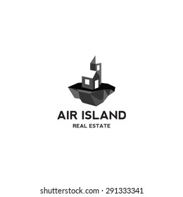 Logo concept "Air Island Real Estate"