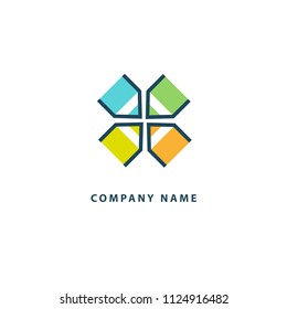 Logo concept of chat, blog, note, encyclopedia, online courses, outline art, webinar, communication, stationery, education. Sketch icon. Vector logotype design pen and paper.