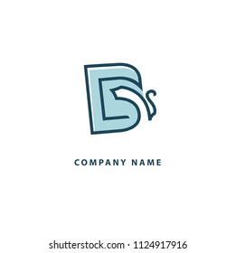 Logo concept of chat, blog, note, encyclopedia, online courses, sketch art, webinar, communication, stationery, education. Message icon. Vector logotype design pen and paper.